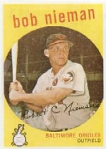 1959 Topps Baseball Cards      375     Bob Nieman
